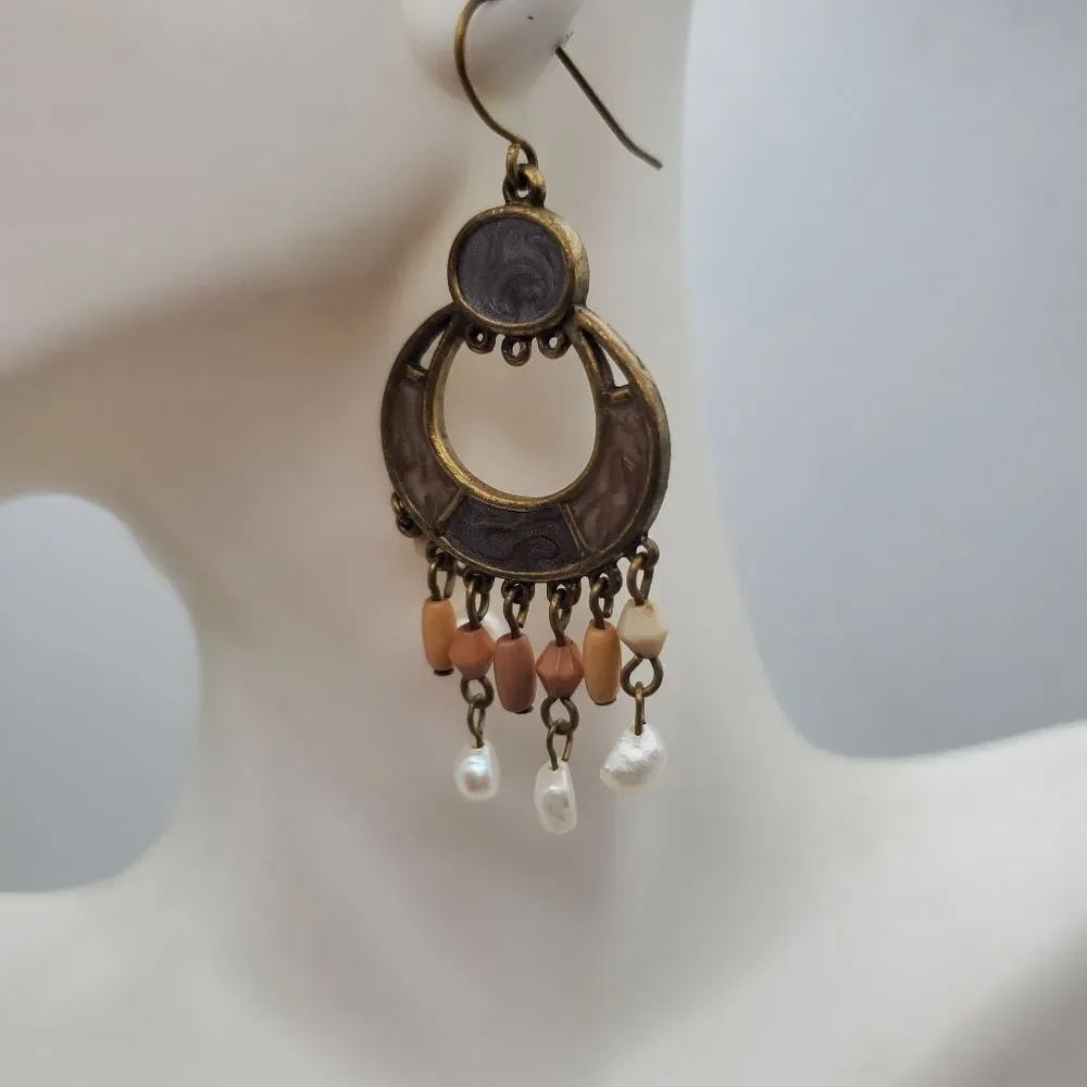 Mediterranean Gypsy chic‎ earrings